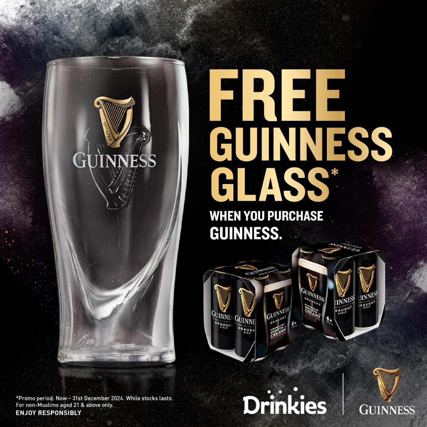 Free Guinness Glass